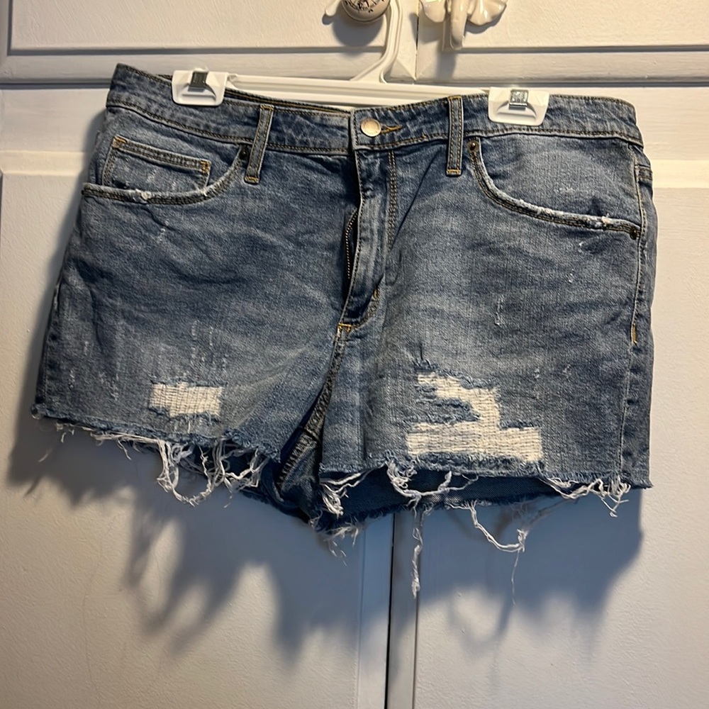 High waisted shorts